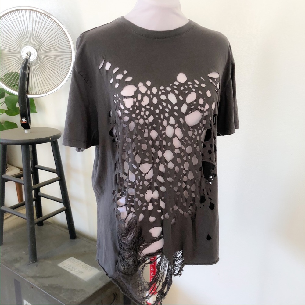 Shredded / Deconstructed t-shirt